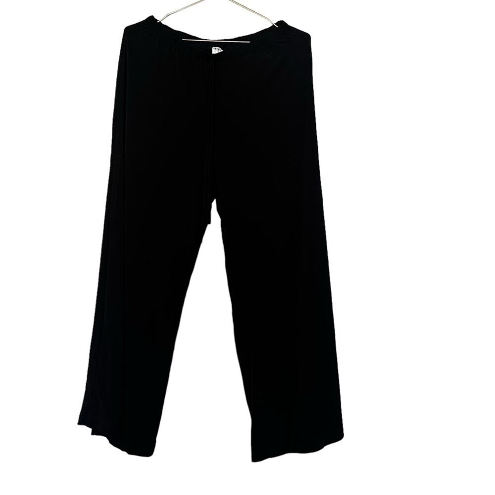 Sensational Collection elastic waist pull up black Pants size medium